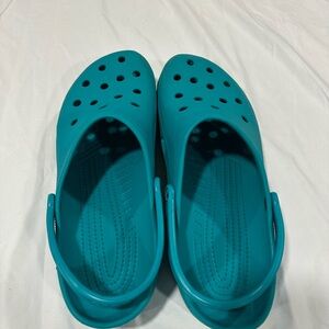 Men's Teal Crocs